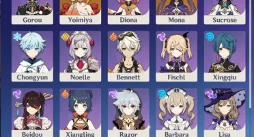 Conta Yoimiya + Mona + 2 armas 5* AR 44