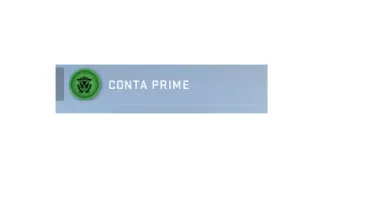 Conta CS Com prime e medalha 2020 Guardião mestre de elite