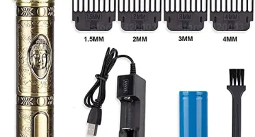 Máquina Elétrica Masculina Recarregável - FRETE GRATIS