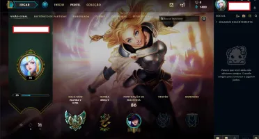Conta Platina 5 com MMR Alto