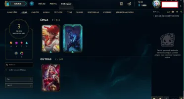 Conta Platina 5 com MMR Alto