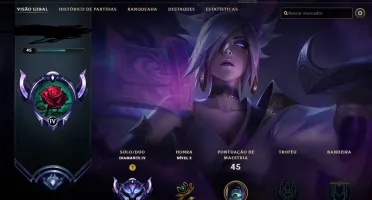 Conta Diamante 4 21 skins 52 champ