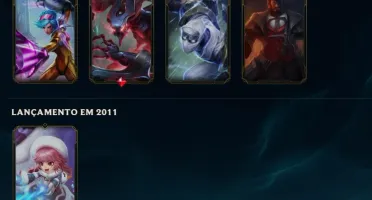 Conta Diamante 4 21 skins 52 champ