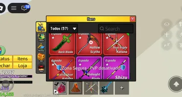 Conta blox fruit rara p prr leia descrição
