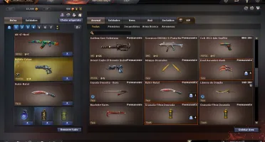 Conta Crossfire AL Major NV 7 Com 8 Vips+Muitas MNS