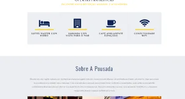 Site para Pousadas Hotéis Chácaras com Painel Reservas 2025