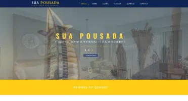 Site para Pousadas Hotéis Chácaras com Painel Reservas 2025