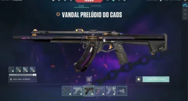 Conta valorant com muita skin rara