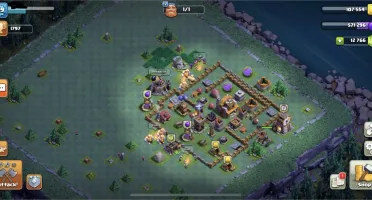 Clash of Clans Full CV9 5 construtores com 12766 gemas