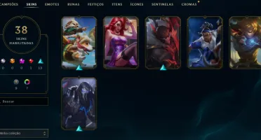conta lol level 196