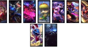 CONTA LEAGUE OF LEGENDS BR- 9 SKINS - 44 CHAMP - UNRANKED