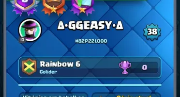 Conta Clash Royale + 8 Anos De Conta + 8000+ Troféus