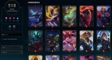 Vendo Conta Ouro II 218 Skins