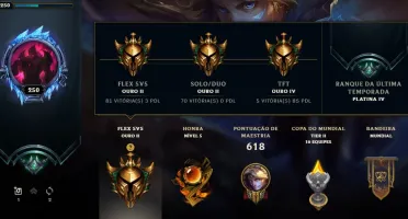 Vendo Conta Ouro II 218 Skins