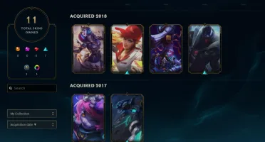 Conta unranked, lvl 86 com 19 skins