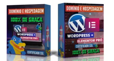 EXCLUSIVO:Tenha Domínio, WordPress, SSL e Elementor de graça