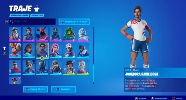 Conta fortnite temporada 5