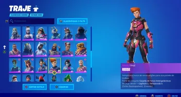 Conta fortnite temporada 5