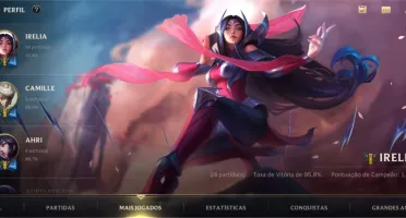 Conta Wild Rift Platina IV