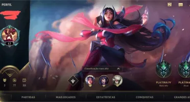 Conta Wild Rift Platina IV