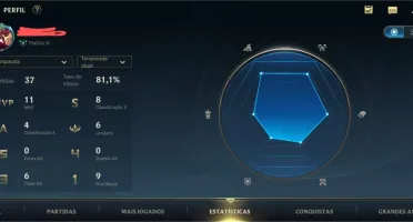 Conta Wild Rift Platina IV