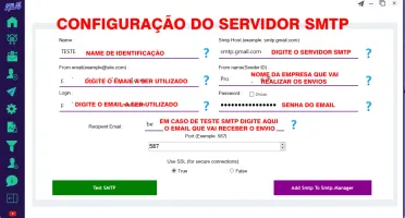 Multsender + Extrator de Leads + Disparador de Emails Smtp