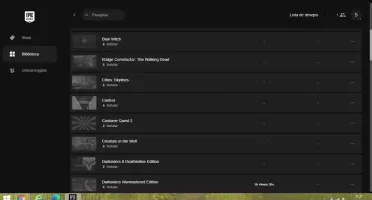 Conta Epic Games com vários jogos