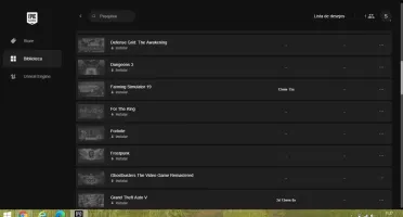Conta Epic Games com vários jogos