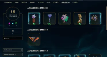 Conta LoL lvl304