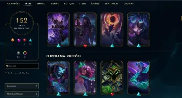 Conta LoL lvl304