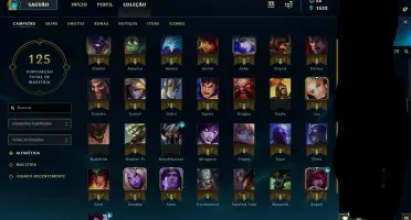 Conta prata IV com Ezreal Pulsefire e Draven Draven