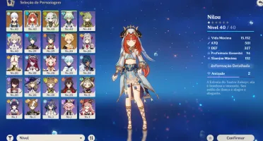 R$:60. Nahida, nilou, ayaka