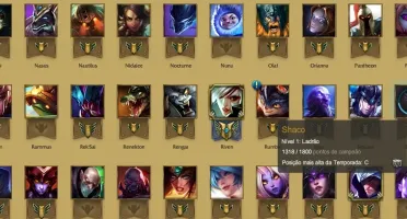 Conta league of legends prata 3