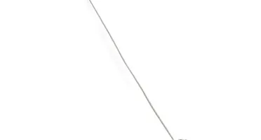 Haste de Pérola Creme com Strass 20 cm - Caixa com 24