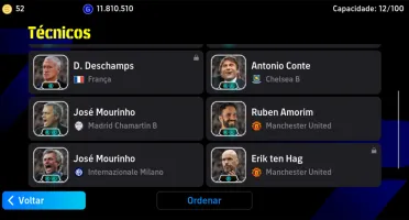 Vendo conta de efootbal Android muito boa