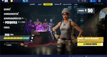 Conta De Fortnite com Cavaleiro Negro (PC e PS4)