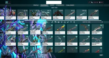 Conta Warframe Rank 22 Full Prime