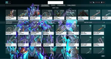 Conta Warframe Rank 22 Full Prime