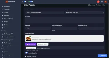 Sistema de Cardápio Digital e Delivery