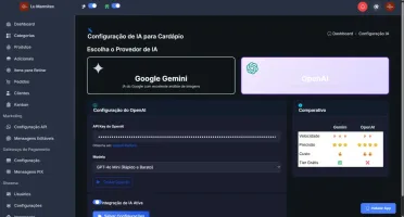 Sistema de Cardápio Digital e Delivery