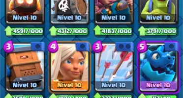 Clash Royale CV 14 Campeão Rei Esqueleto