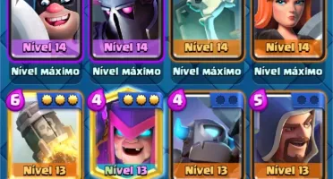 Clash Royale CV 14 Campeão Rei Esqueleto