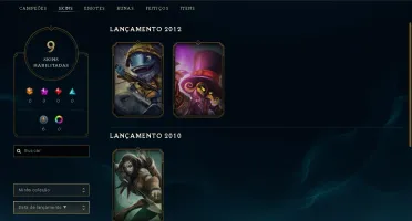 CONTA LEAGUE OF LEGENDS DIAMANTE 4