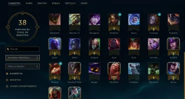 CONTA LEAGUE OF LEGENDS DIAMANTE 4