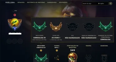 Esmeralda 3 com TODOS os Champs e 34 Skins ( SUP / JG )