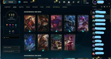 Conta League Of Legends - Lvl 347 - Todos Os Campeões