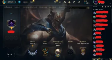 Conta League Of Legends - Lvl 347 - Todos Os Campeões