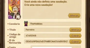 Vendo conta 7ds com o novo Escanor