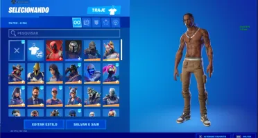 conta fortnite muita skin, e varios jogos na conta epic