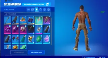 conta fortnite muita skin, e varios jogos na conta epic